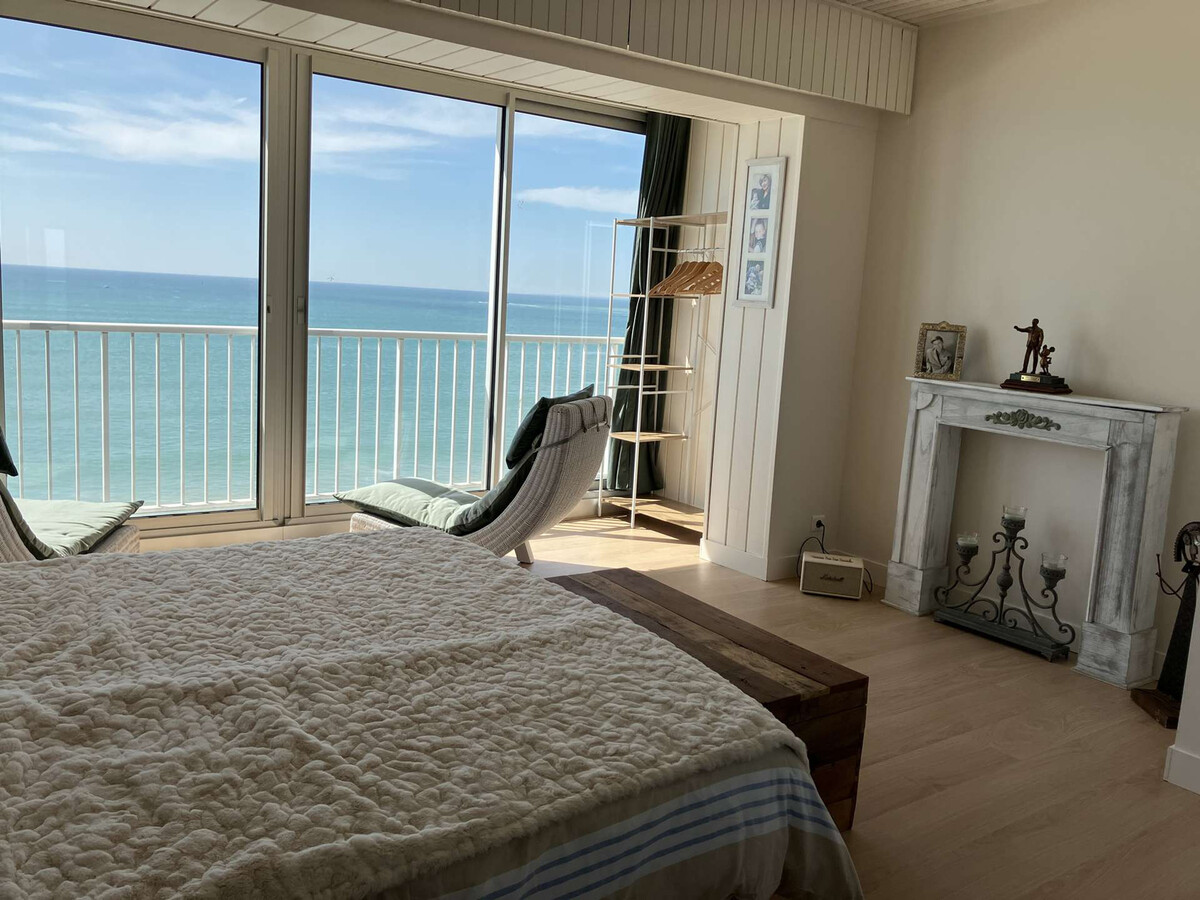 Appartement 6 pers. face mer, 4ème étage, parking gratuit - Photo 13