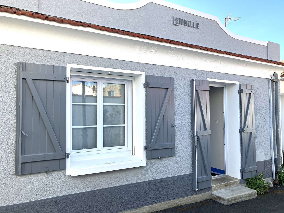 Maison de pêcheur avec terrasse bois à Saint-Gilles-Croix-de-Vie - Photo 1