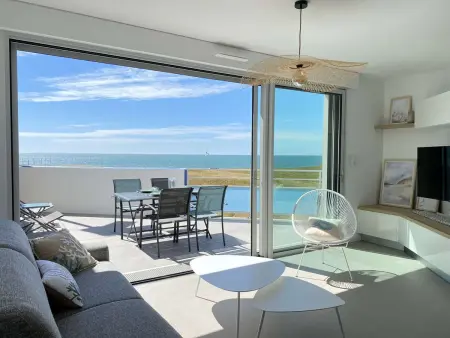 Location appartement à Saint Hilaire de Riez, Appartement cosy à Sion sur lOcéan, vue imprenable, proche plage et commerces