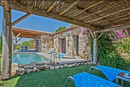 Villa moderne 2 chambres, piscine privée et vue mer à Olmeto : photo 4