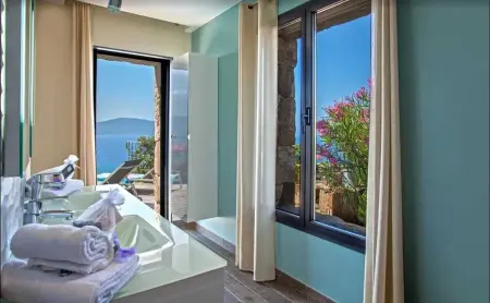 Villa moderne 2 chambres, piscine privée et vue mer à Olmeto : photo 13
