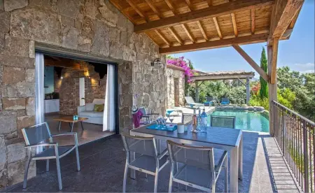 Villa moderne 2 chambres, piscine privée et vue mer à Olmeto : photo 23