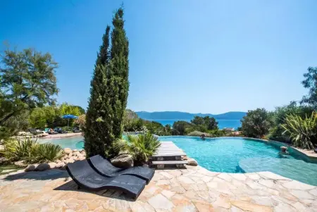 Maison à Olmeto avec piscine partagée et vue mer : photo 25