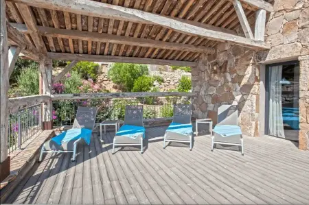Appartement vue mer avec piscine partagée à Olmeto : photo 13
