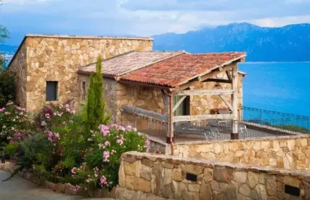 Appartement vue mer avec piscine partagée à Olmeto : photo 22
