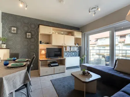 Appartement Green Garden avec balcon et piscine, De Haan : photo 8