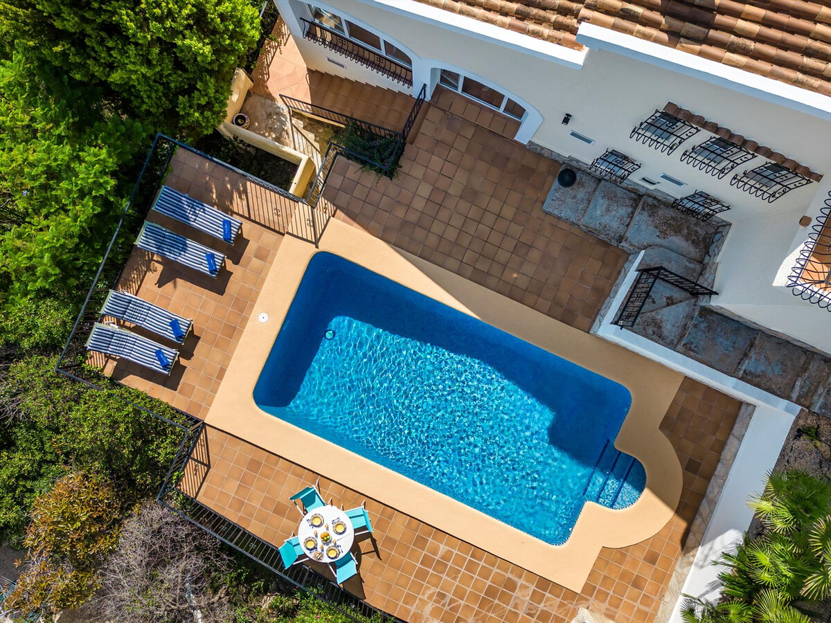 Villa Arriba à Denia : 3 étages, piscine 8x4m, vue golf - Photo 22