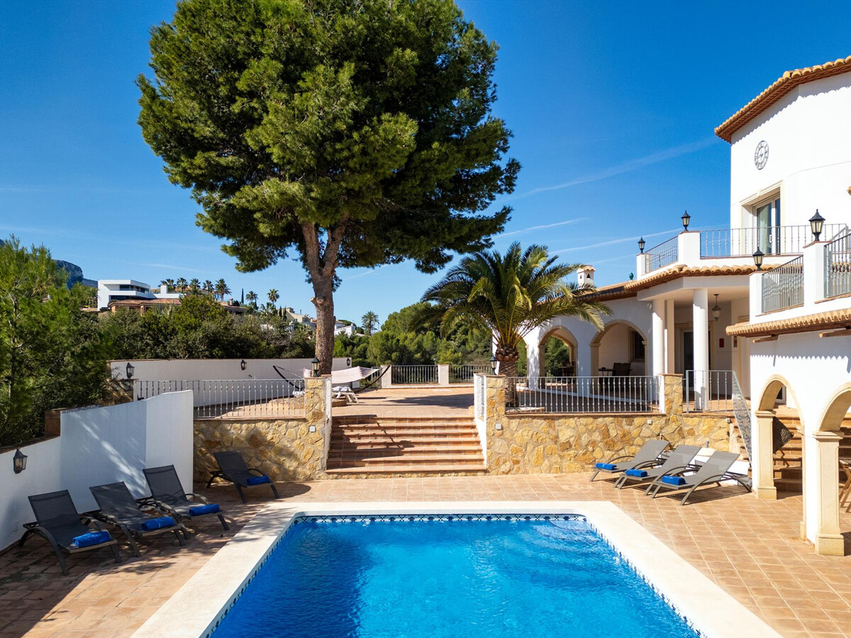 Villa Castillo de Troya : 12 pers., vue 180° mer à Denia - Photo 2