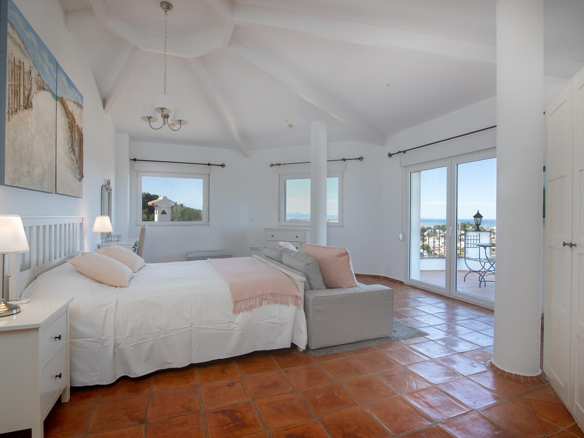 Villa Castillo de Troya : 12 pers., vue 180° mer à Denia - Photo 15