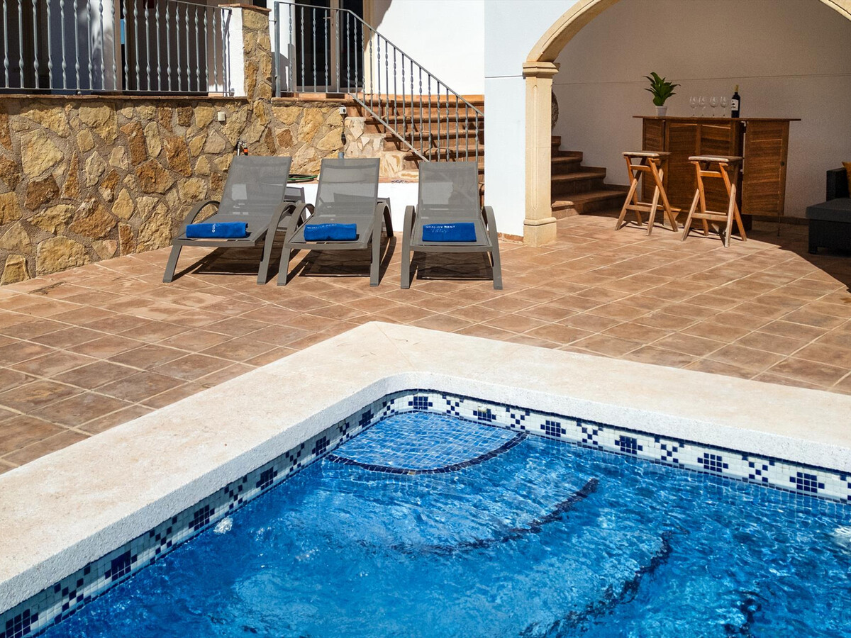 Villa Castillo de Troya : 12 pers., vue 180° mer à Denia - Photo 34
