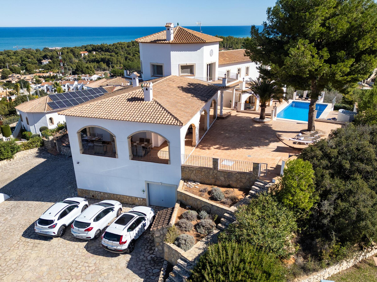 Villa Castillo de Troya : 12 pers., vue 180° mer à Denia - Photo 36