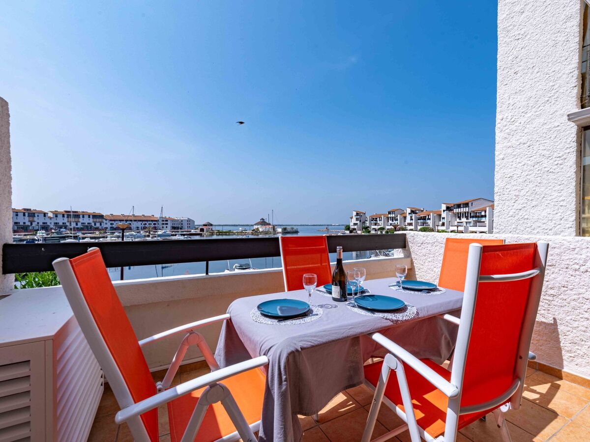 Appartement Palmyra au Barcarès, vue lac et port - Photo 1