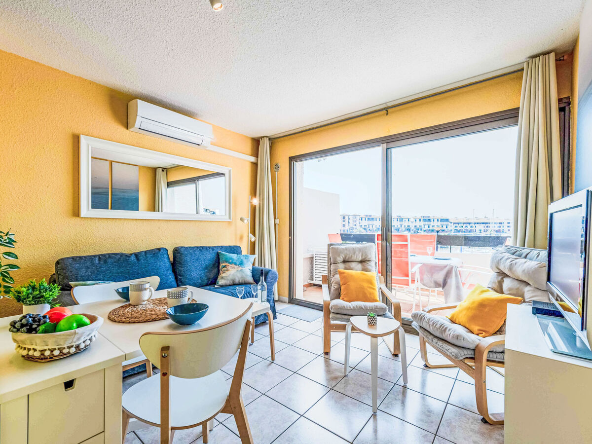 Appartement Palmyra au Barcarès, vue lac et port - Photo 10