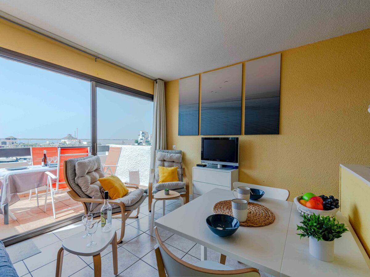 Appartement Palmyra au Barcarès, vue lac et port - Photo 14