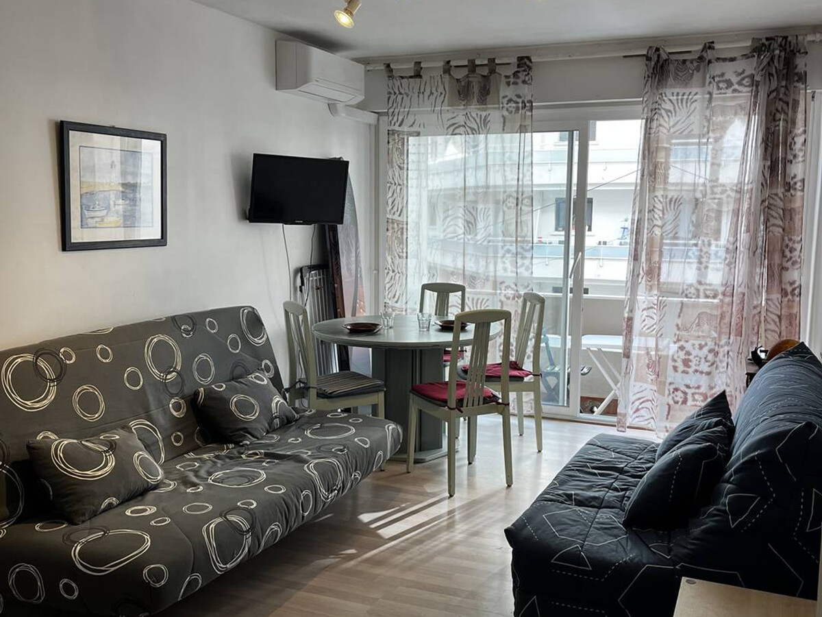 Studio lumineux 4 pers, accès plage direct, Canet-en-Roussillon - Photo 1