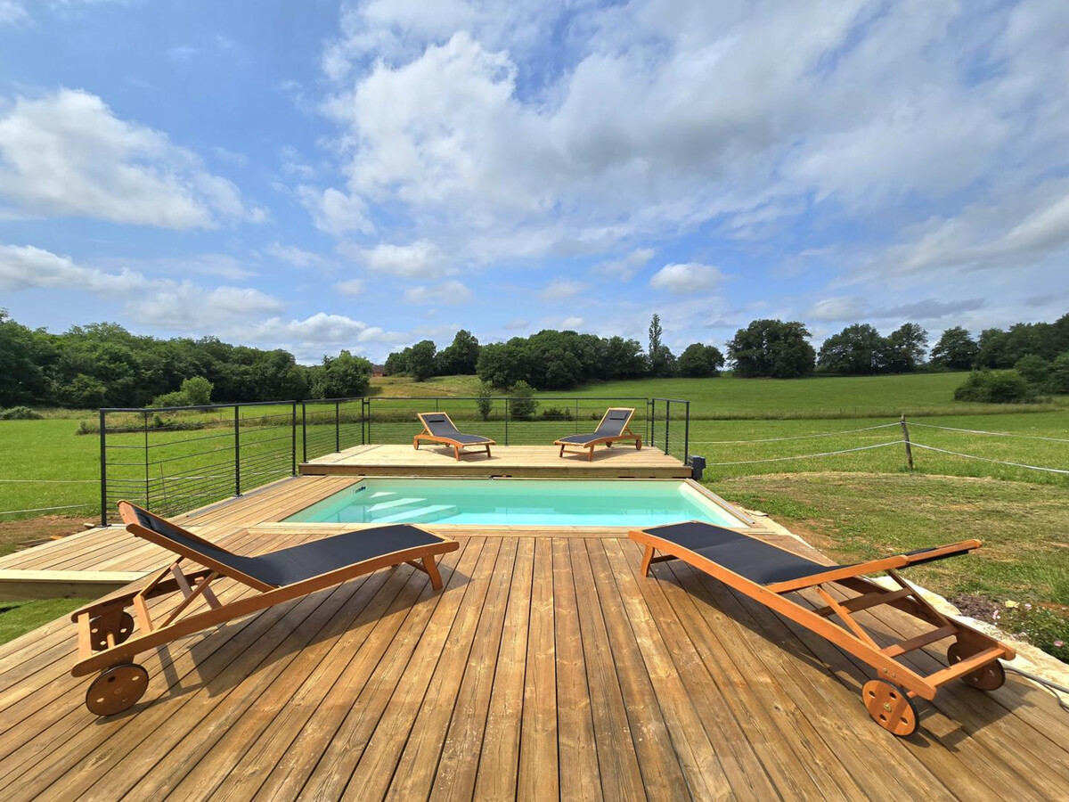 Gîte climatisé 4 pers. piscine container privée, Périgord - Photo 1