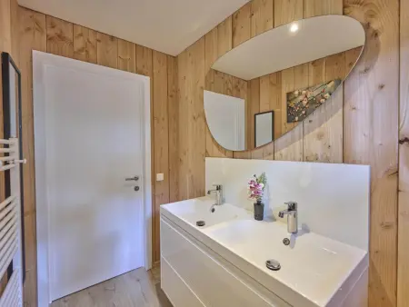 Chalet Veldzicht à Bocholt : jardin privé et piscine partagée : photo 7