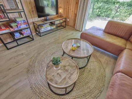 Chalet Veldzicht à Bocholt : jardin privé et piscine partagée : photo 15