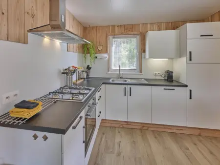 Chalet Veldzicht à Bocholt : jardin privé et piscine partagée : photo 18