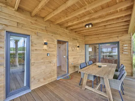 Chalet Veldzicht à Bocholt : jardin privé et piscine partagée : photo 35