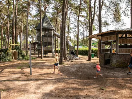 Chalet Veldzicht à Bocholt : jardin privé et piscine partagée : photo 50