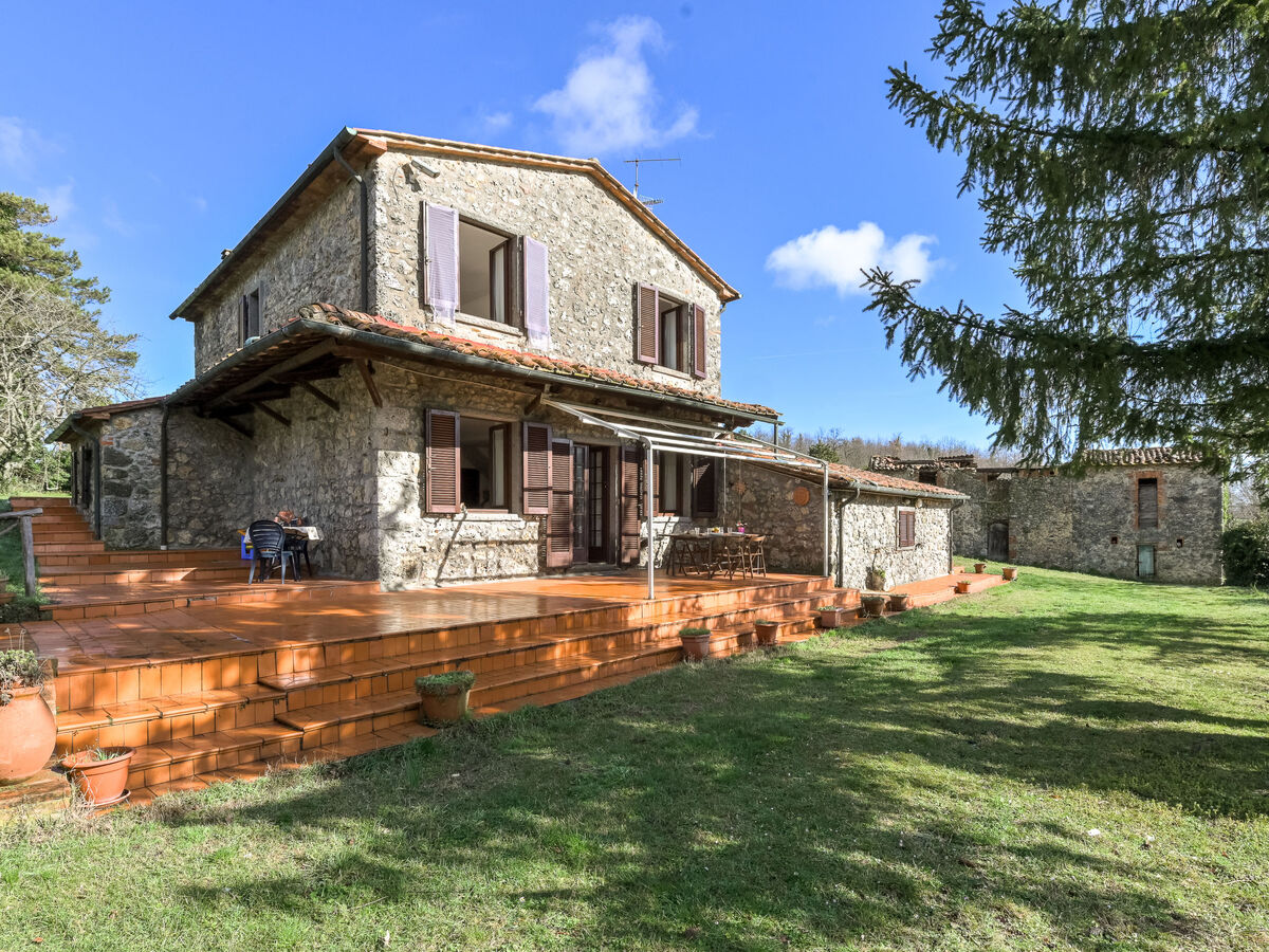 Maison Romiccioli à Boccheggiano, 8 pers., terrain 1000m² - Photo 1