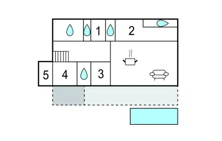 Maison 10 pers. avec piscine et aire de jeux à Eyragues : photo 36