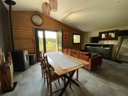 Chalet rénové avec sauna, proche Gérardmer, Gite 4 personnes à Sapois - Photo 4