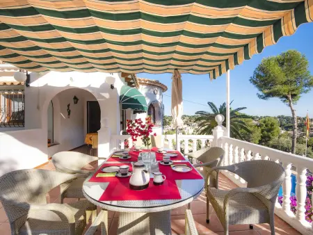 Villa classique avec piscine privée, jardin et climatisation à Benissa : photo 17