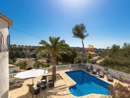 Villa classique avec piscine privée, jardin et climatisation à Benissa : photo 30