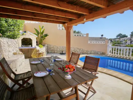 Location villa à Benissa, Villa romantique à Benissa avec piscine privée, animaux admis, près de la plage