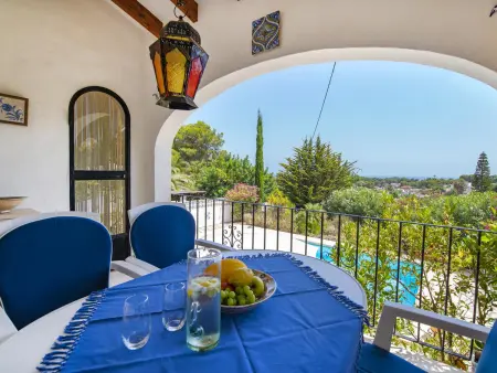 Villa avec piscine privée, climatisation et WiFi à Moraira - Photo 15