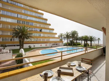 Location appartement à Roses, Appartement avec vue mer, piscine et terrasse proche plage