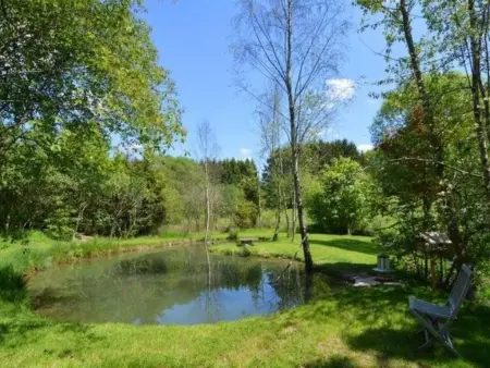 La Linotte : chalet en bois au bord de rivière à Arville, Belgique : photo 31