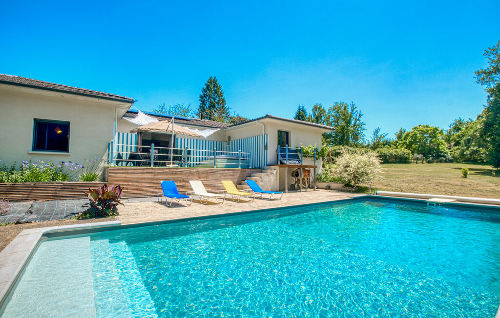Maison 6 pers. avec piscine et jacuzzi à Coursac - Photo 1