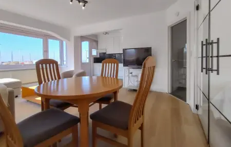 Appartement face à la mer à Ostende, plage à 40 m, balcon : photo 6