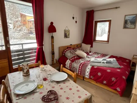 Appartement 4 pers, balcon sud-est à Lanslevillard : photo 3