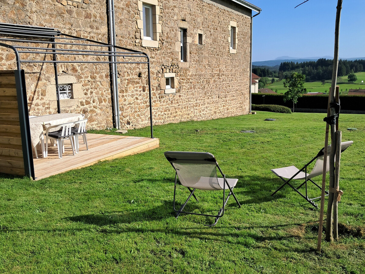 Gîte des Lardons à Raucoules, 6 pers., terrasse - Photo 4