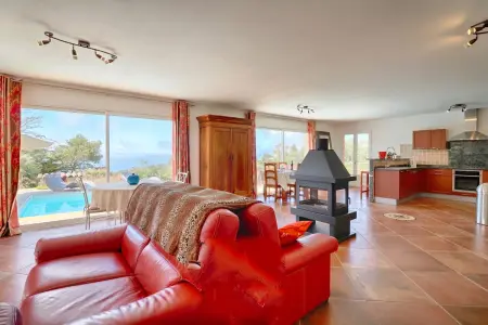 Villa avec piscine privée et vue mer à Coti-Chiavari, 4 chambres : photo 2