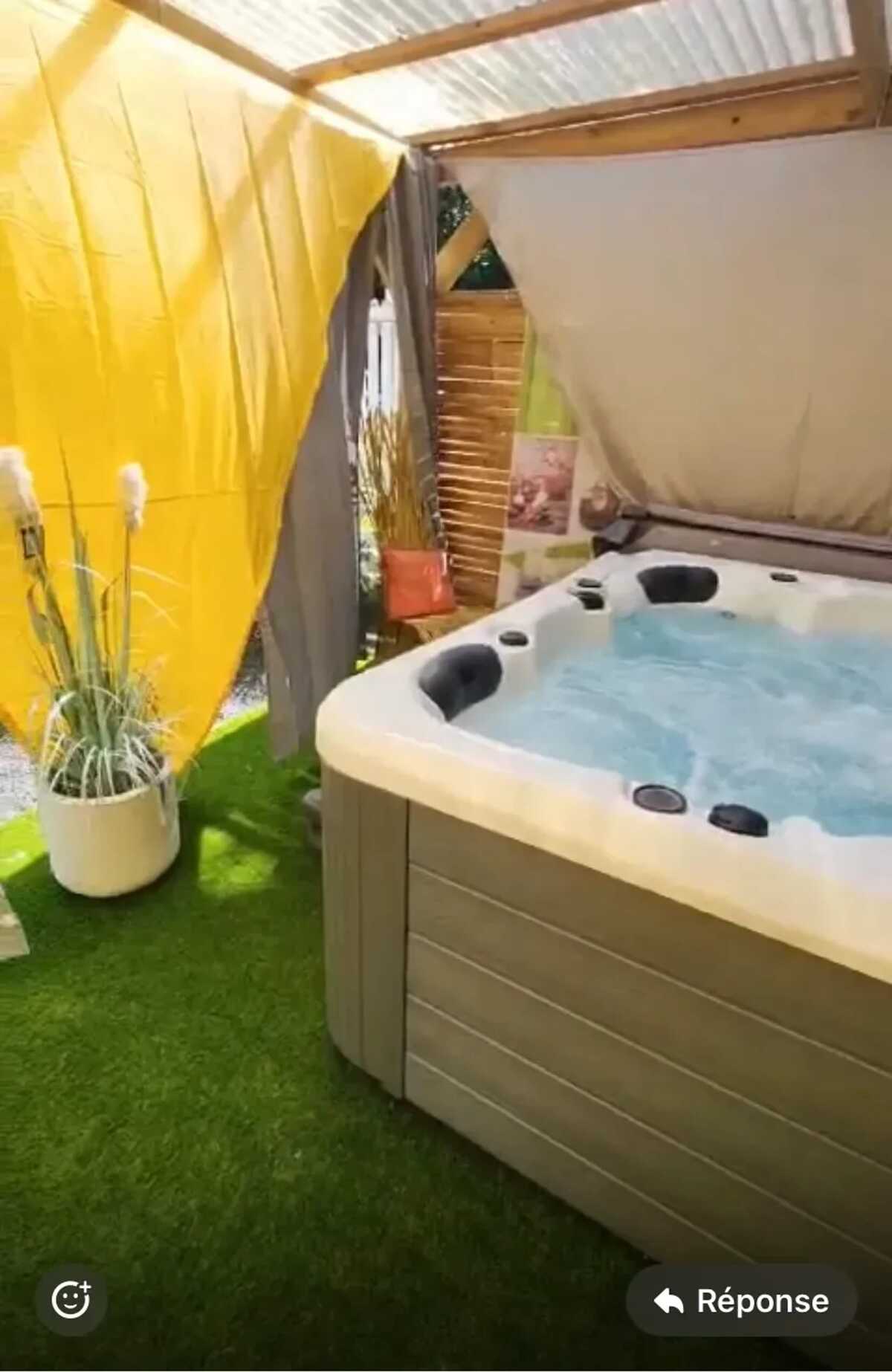 Maison 60 m² avec jacuzzi et jardin clôturé - Photo 12