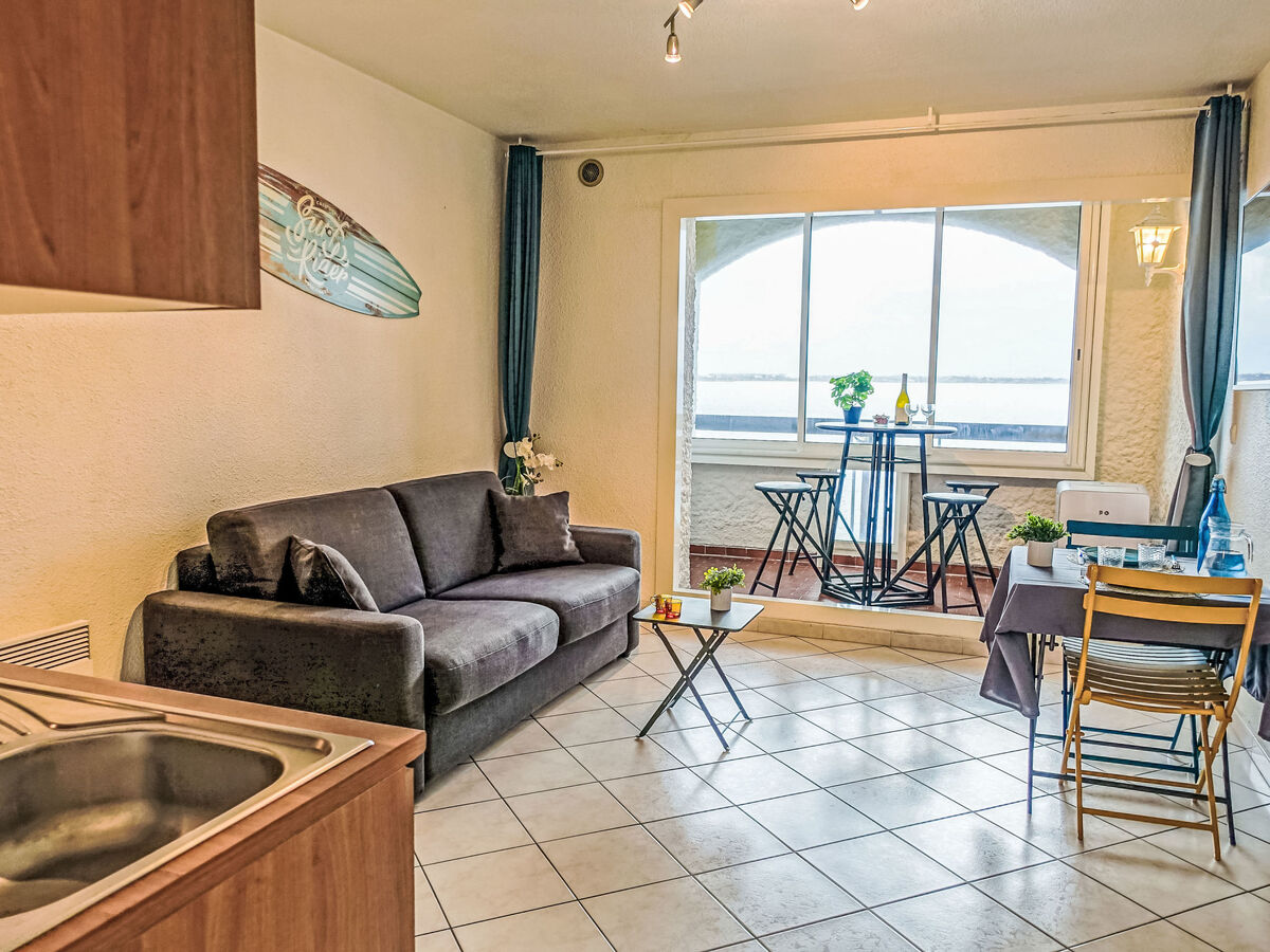 Studio 22 m² vue lac au Barcarès, 2 piscines - Photo 11