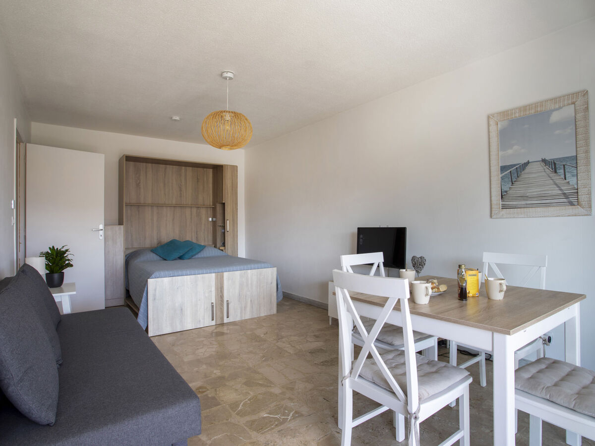 Studio Cagnes-sur-Mer, terrasse 12 m², 300m plage - Photo 1