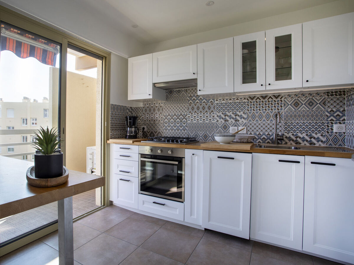 Studio Cagnes-sur-Mer, terrasse 12 m², 300m plage - Photo 4