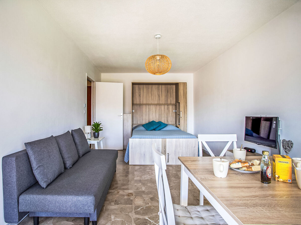 Studio Cagnes-sur-Mer, terrasse 12 m², 300m plage - Photo 6