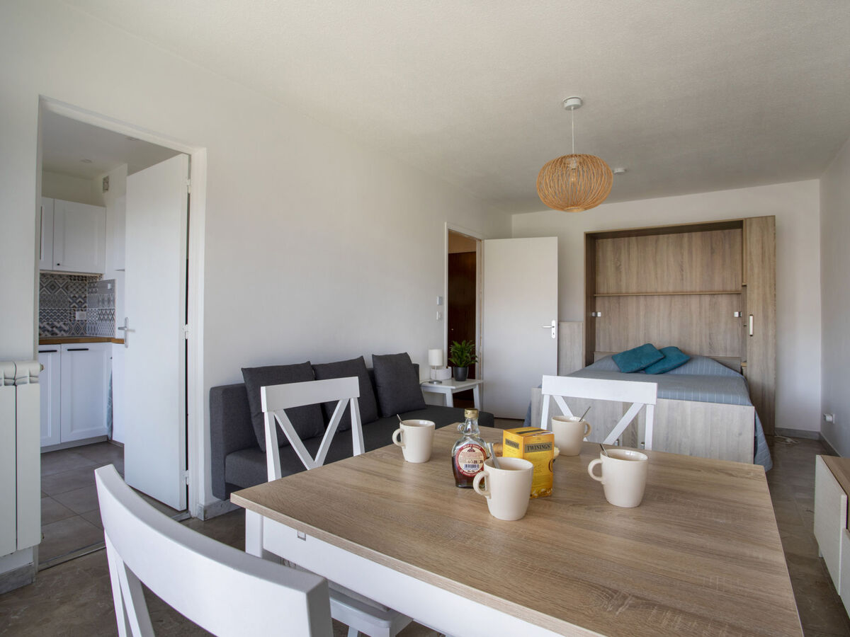Studio Cagnes-sur-Mer, terrasse 12 m², 300m plage - Photo 8