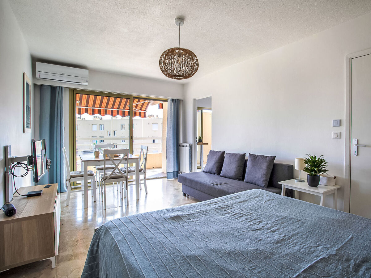 Studio Cagnes-sur-Mer, terrasse 12 m², 300m plage - Photo 10