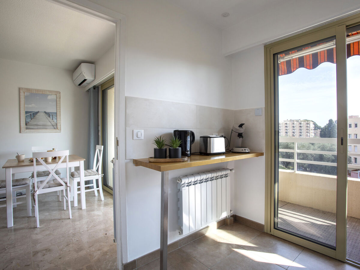 Studio Cagnes-sur-Mer, terrasse 12 m², 300m plage - Photo 14