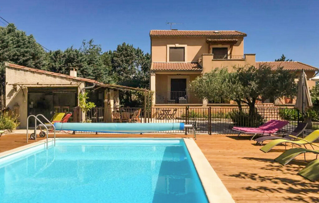 Maison 8 chambres Vézénobres, piscine privée 20 pers. - Photo 1