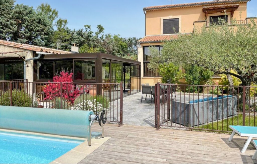 Maison 8 chambres Vézénobres, piscine privée 20 pers. - Photo 12