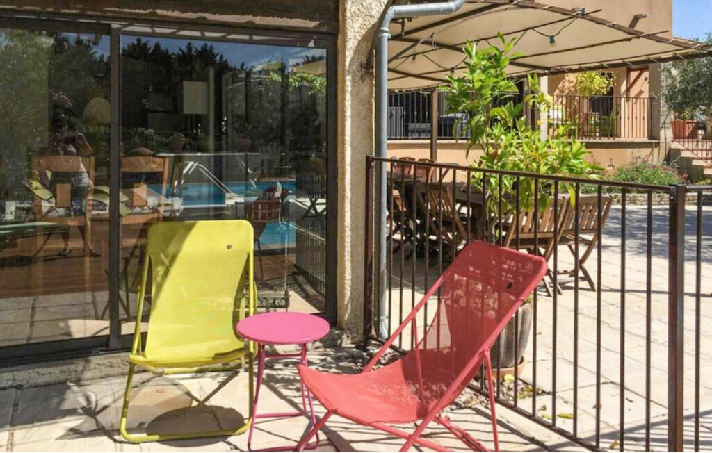 Maison 8 chambres Vézénobres, piscine privée 20 pers. - Photo 14